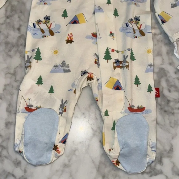 NWT MAGNETIC ME MODAL CAMPING LAKE FOOTIE - Picture 2 of 6